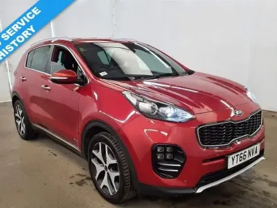 Gebraucht Kia Sportage GT-Line 177 PS (130 kW) 2016 Rot SUV