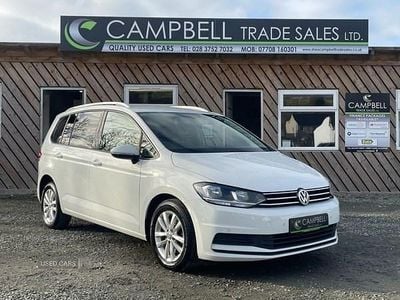 White Used 2017 VW Touran SE MPV | £12,925 (Expensive)