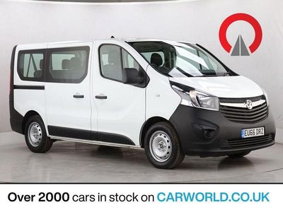 White Used 2016 Vauxhall Vivaro MPV | £8,400