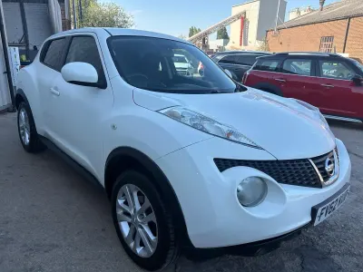 Used Nissan Juke Acenta 117 HP (86 kW) 2013 White SUV