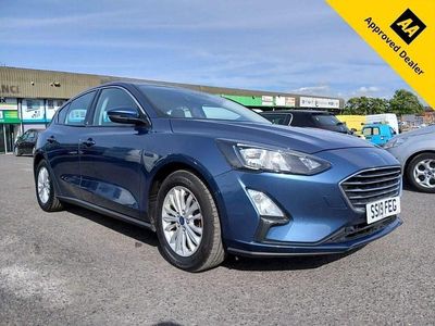 Blue Used 2019 Ford Focus Titanium Hatchback | £7,495 (Fair price)