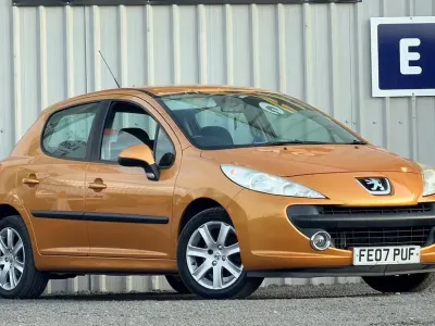 Used Peugeot 207 Sport 120 HP (88 kW) 2007 Orange Hatchback