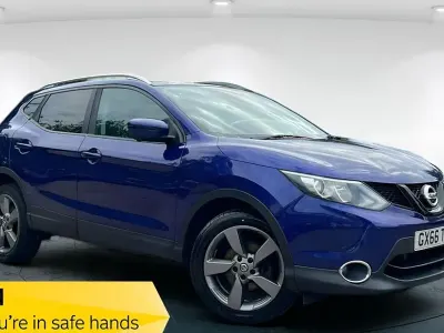 Used Nissan Qashqai N-Connecta 110 HP (80 kW) 2016 Blue SUV