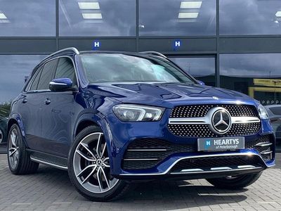 Blue Used 2019 Mercedes GLE400 AMG line Estate | £42,450 (A bit pricey)