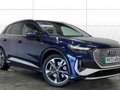 Used Audi Q4 e-tron S-Line 150 kW (204 HP) 2023 Blue SUV