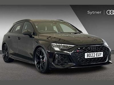 Black Used 2022 Audi RS3 Sport Sedan | £48,500 (A bit pricey)