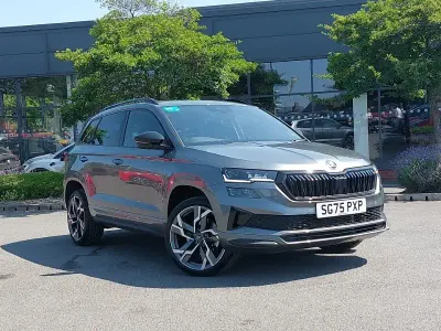 Used Skoda Karoq SportLine 150 HP (110 kW) 2025 Grey SUV