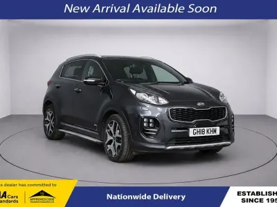 Begagnad Kia Sportage GT-Line S 174 HK (127 kW) 2018 Svart SUV