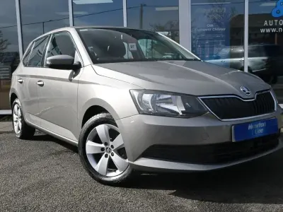 Usado Skoda Fabia SE 90 HP (66 kW) 2016 Bege Citadino