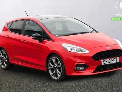 Używany Ford Fiesta ST-Line X 140 KM (102 kW) 2019 Czerwony Hatchback
