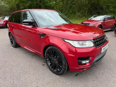Gebraucht Land Rover Range Rover HSE Dynamic 306 PS (225 kW) 2015 Rot SUV