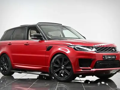 Używany Land Rover Range Rover Sport Autobiography Dynamic 306 KM (225 kW) 2018 Czerwony SUV