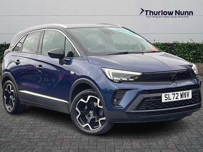 Blue Used 2022 Vauxhall Crossland Ultimate SUV | £14,299 (Fair price)