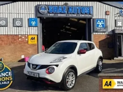 Used Nissan Juke N-Connecta 117 HP (86 kW) 2017 White SUV