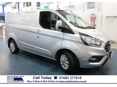 Used Ford Transit Custom Limited 130 HP (95 kW) 2019 Silver Van