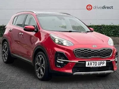 Używany Kia Sportage GT-Line S 174 KM (127 kW) 2020 Czerwony SUV