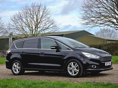 Used Ford S-MAX Titanium 150 HP (110 kW) 2017 Black MPV