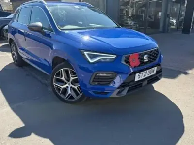 Used Seat Ateca 4Drive 150 HP (110 kW) 2021 Blue SUV