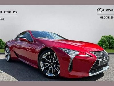 Used Lexus LC 500 Sport Line 470 HP (345 kW) 2017 Red Coupe