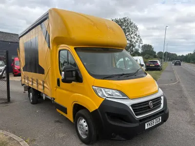 Used Fiat Ducato 130 HP (95 kW) 2019 Yellow Van