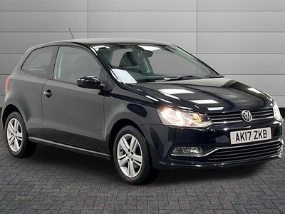 Used VW Polo Edition 90 HP (66 kW) 2017 Black Hatchback