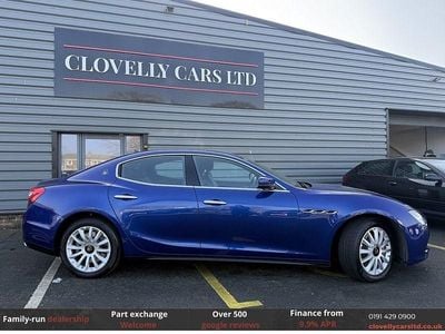 Used Maserati Ghibli 275 HP (202 kW) 2016 Blue Sedan