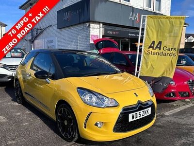 used Citroën DS3 1.6 E-HDI DSTYLE PLUS 3d 90 BHP