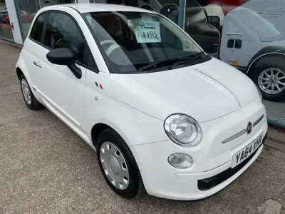 Begagnad Fiat 500 Pop 69 HK (50 kW) 2015 Vit Halvkombi