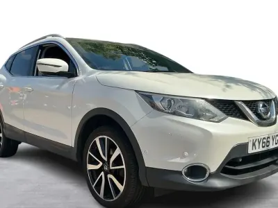 Used Nissan Qashqai Tekna 130 HP (95 kW) 2016 White SUV