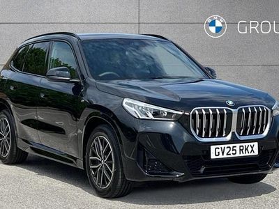 Black sapphire metallic paint Used 2025 BMW X1 M Sport SUV | £41,995