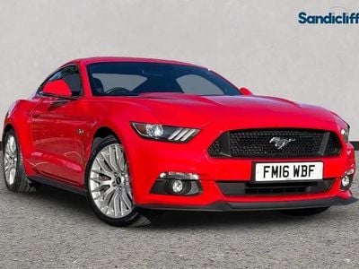 Race red (solid) Used 2016 Ford Mustang GT Fastback Coupe | £26,801 (Fair price)