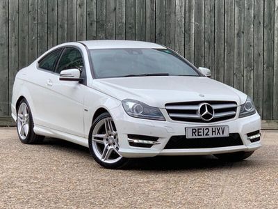 used Mercedes C180 C-Class 1.8BlueEfficiency AMG Sport G-Tronic+ Euro 5 (s/s) 2dr Automatic