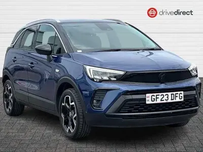 Used Vauxhall Crossland Ultimate 110 HP (80 kW) 2023 Blue SUV