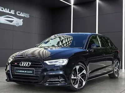 Used Audi S3 Sportback Black Edition 300 HP (220 kW) 2019 Black Hatchback