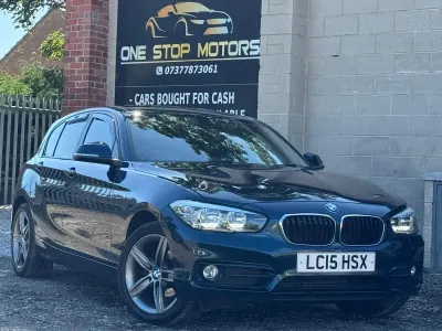 Used BMW 116 Sport Line 2015 Blue Hatchback