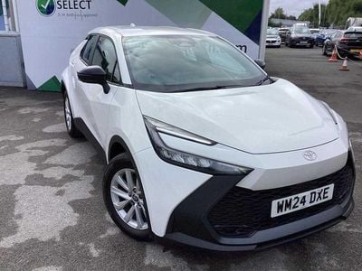 Blizzad pearl white Used 2024 Toyota C-HR SUV | £20,649 (Good price)