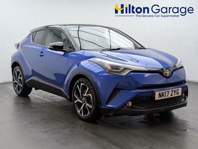Blue Used 2017 Toyota C-HR SUV | £13,650 (Fair price)