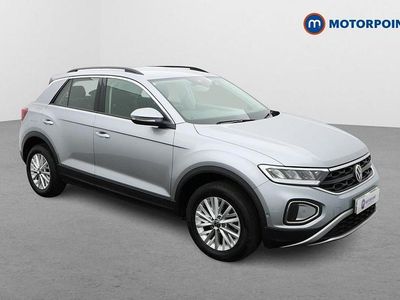 Silver Used 2023 VW T-Roc Life SUV | £20,049 (Fair price)
