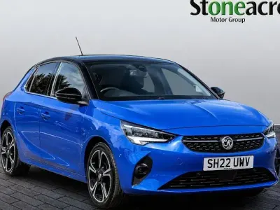 Used Vauxhall Corsa Edition 101 HP (74 kW) 2022 Blue Hatchback
