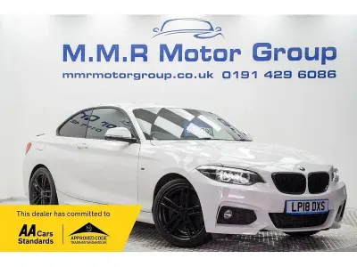 Used BMW 218 M Sport 150 HP (110 kW) 2018 White Coupe