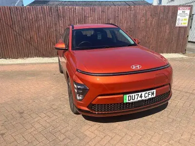 Second-hand Hyundai Kona Advanced 160 kW (218 CP) 2024 Portocaliu SUV