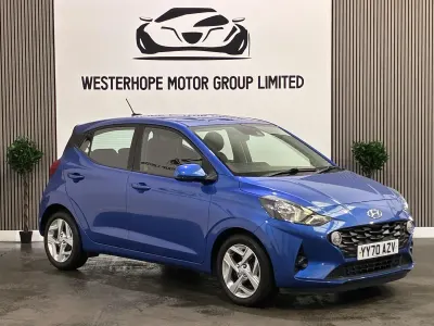 Used Hyundai i10 SE 67 HP (49 kW) 2020 Blue Hatchback