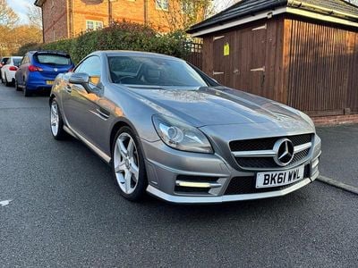Silver Used 2011 Mercedes SLK200 AMG Cabriolet | £4,250 (A bit pricey)