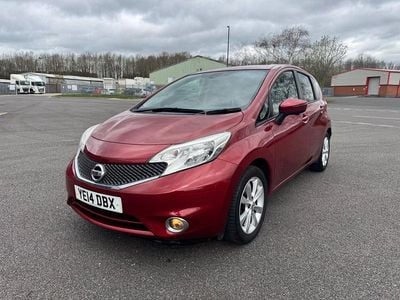 Used Nissan Note Tekna 90 HP (66 kW) 2014 Red Hatchback