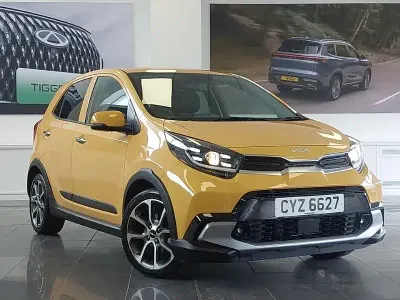 Used Kia Picanto X-Line 2024 Yellow Hatchback