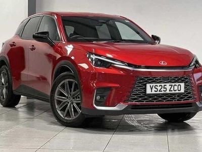 Red Used 2025 Lexus LBX SUV | £33,000 (A bit pricey)