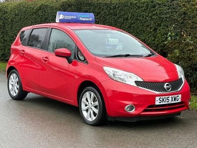 Red Used 2015 Nissan Note Acenta MPV | £4,350 (Fair price)