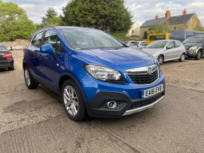 Used Vauxhall Mokka S 140 HP (102 kW) 2016 Blue SUV