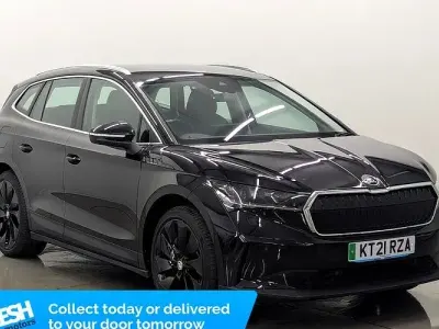 Used Skoda Enyaq iV Suite 150 kW (204 HP) 2021 Black SUV
