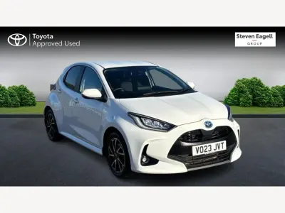 Usata Toyota Yaris Hybrid Design 2023 Bianco Utilitaria